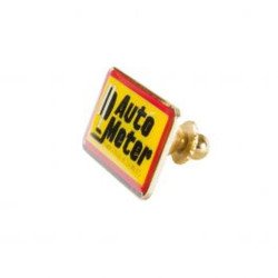 Autometer Hat Pin Yellow Cloisonne Competition Instruments