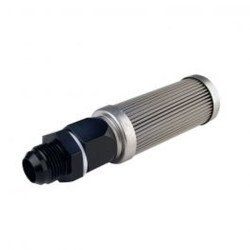 Aeromotive Fuel Filter Bulkhead An 12 100 Micron Stainless Steel Aeromotive Fuel Filter Bulkhead An 12 100 Micron Stainless Steel