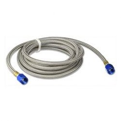 Stainless Steel Braided Hose 4An 6 Foot Blue 15260Nos Stainless Steel Braided Hose 4An 6 Foot Blue 15260Nos