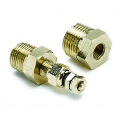 Autometer Sensor Temperature 18Nptf Male Replacement Short Sweep Elec2Atm2