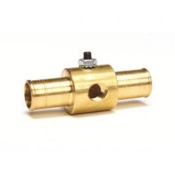 Autometer Fitting Adapter Heater Hose 34 18 Nptf Female Brass3