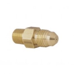 Autometer Fitting Restrictor Adapter 4An Male To 1 8 Npt M Steel Fuel Nitrous