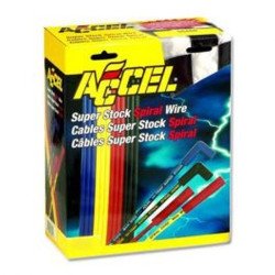 Super Stock Spiral Core 8Mm Red Wire With Var Black 90Deg Boots 5099R