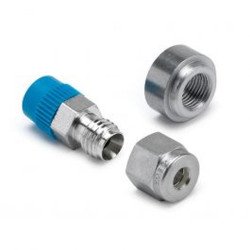 Autometer Fitting Thermocouple Compress 3 16 1 8 Nptf Male Stainless Incl Weld Boss