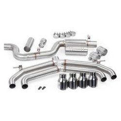 Apr Catback Exhaust System W O Valves Mufflers For Mk7 Golf R